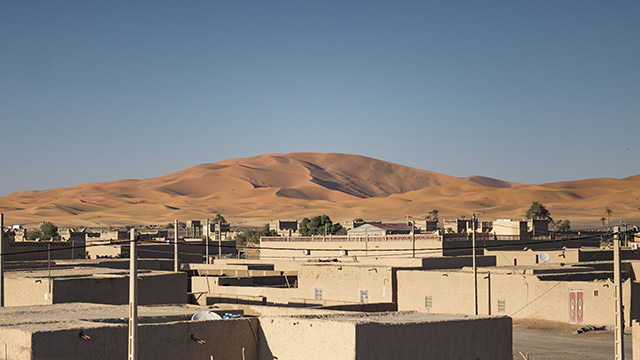 Hassilabied village view from Riad Dar Hassan