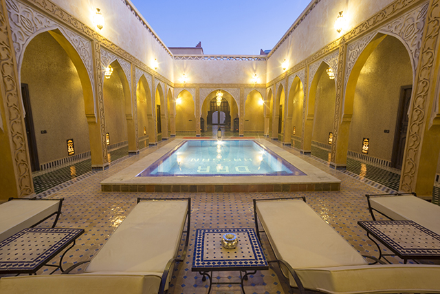 Refreshing swimming pool at Riad Dar Hassan - photo by Ezyê Moleda