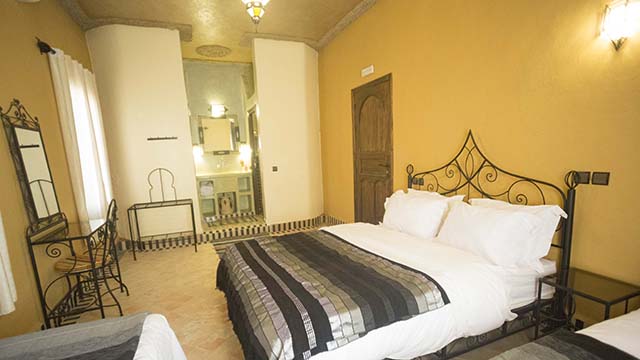 Accommodations Ouarzazate Quadruple Room overview