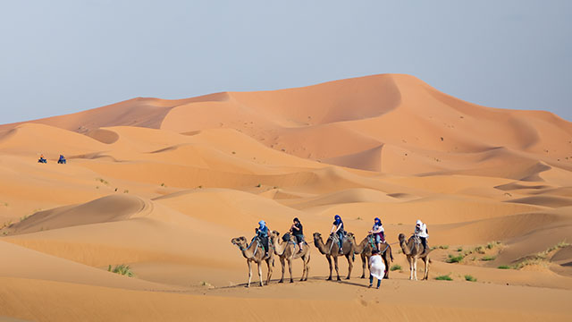 Actividades del Riad Dar Hassan - La guía del camello, toma de fotografías para los turistas - foto de Ezyê Moleda, todos los derechos reservados